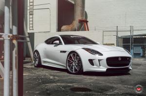 Jaguar F-Type R Coupe on Vossen Wheels (VPS-314T) 2017 года